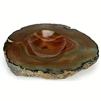 Coffee Striped Agate