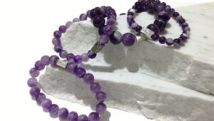 Amethyst Pack 4 Bracelets