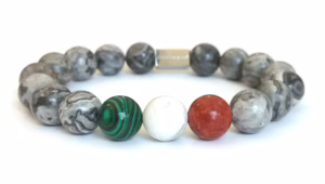 natural-malachite-howlite-red-bamboo-bracelet-necklace